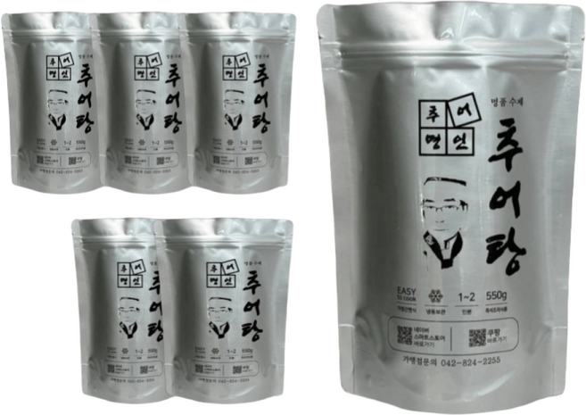 추어명인 추어탕 550g, 6개