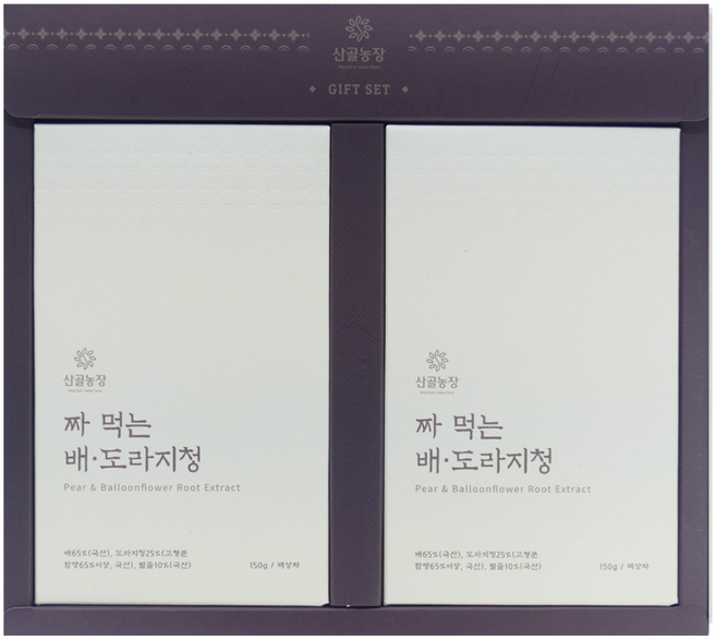 산골농장 짜먹는 배도라지청, 10g, 30개입, 1개