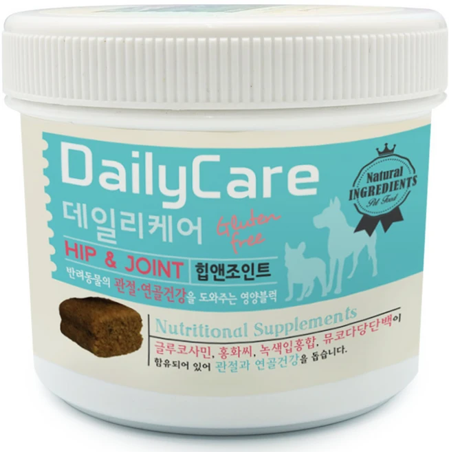 데일리케어 강아지 영양제, 180g, 뼈/관절강화, 1개 - 쿠팡