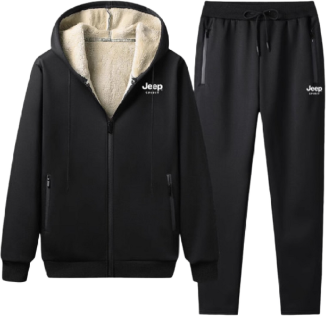 지프스피릿 후리스 상하의세트 점퍼 바지 세트 플리스 뽀글이후드 집업 JP81