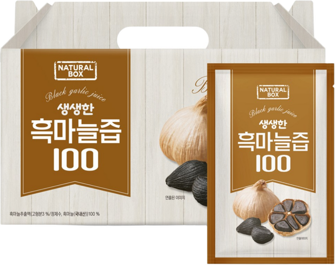 내추럴박스 흑마늘즙 100, 1개, 2.1L