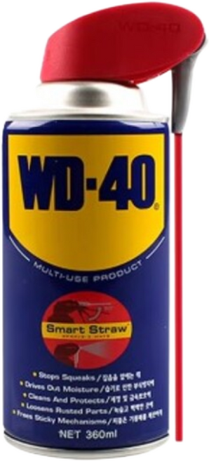 BEX WD-40 SS 스마트 스트로우 타입 360ML 녹방지 윤활 방청제 습기제거 기계윤활 잡음제거 기름때제거 녹제거 금속보호 벡스, 5개