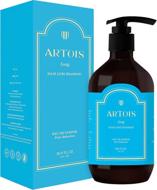 비누향 때문에 재구매 아르투아 송 퍼퓸 탈모샴푸 향수블렌딩 샴푸, 1개, 500ml