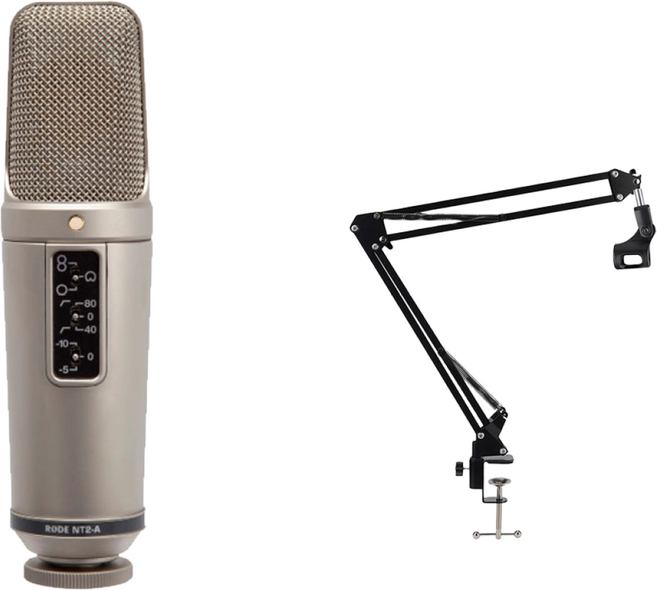 [당일출고/완충포장] Rode NT2A 패키지 방송 녹음 홈스튜디오 콘덴서 보컬 스튜디오 로데 NT2-A 마이크