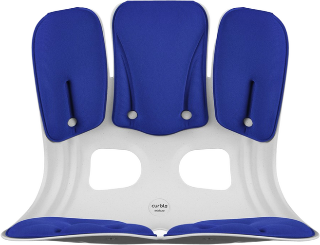 [본사 정품] 에이블루 커블 체어 그랜드 자세교정의자, NEW 그랜드플러스 네이비+네이비, 2개