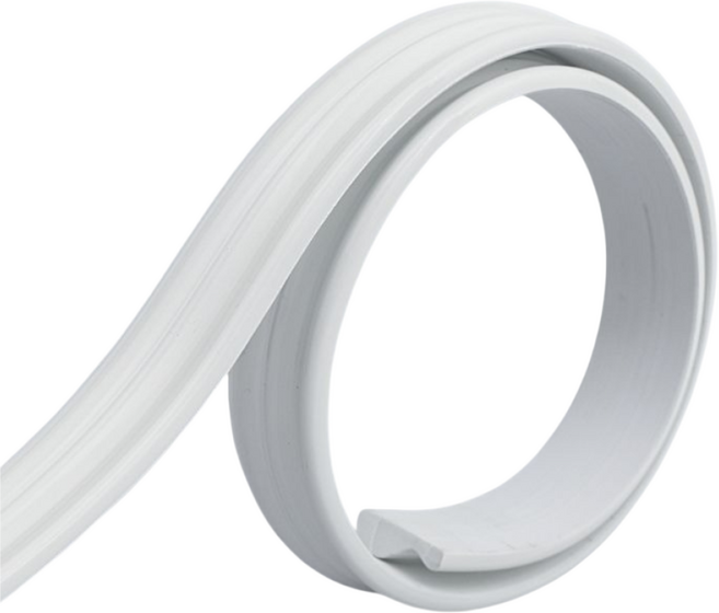 쟈드아가트 붙이는 부착 접착식 잘라쓰는 웨인스코팅 몰딩 스티커 액자 셀프 인테리어 5M, 화이트, 1개