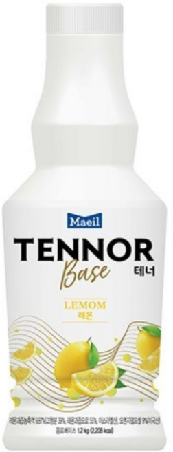 매일유업 테너베이스 농축액 레몬, 1.2ml, 1개