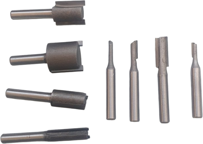 목공용 보링 드릴 홈파기 나무 밀링 비트 커터, 1세트