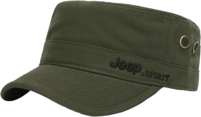 JEEP SPIRIT 캐주얼 플랫 모자 CA0049 + 전용 포장
