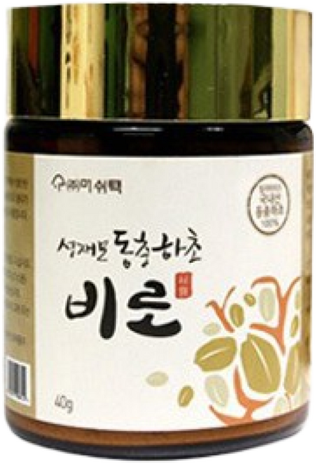 [성재모동충하초] 비로 40g x 2병, 2개