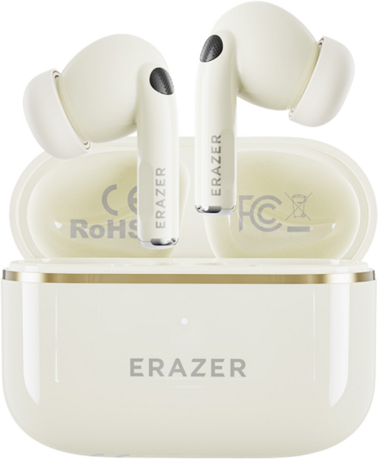 ERAZER XT89PRO AI 스마트 무선 블루투스 이어폰 TWS 번역 미니 이어폰, 흰색, AI 버전