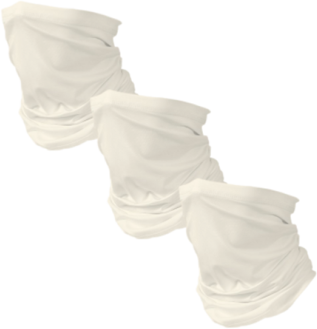 아이언 스포츠 멀티스카프, 베이지, 3개입