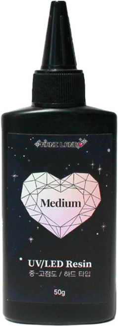 [마니랜드] UV/LED 레진 50g, B. 중점도 50g