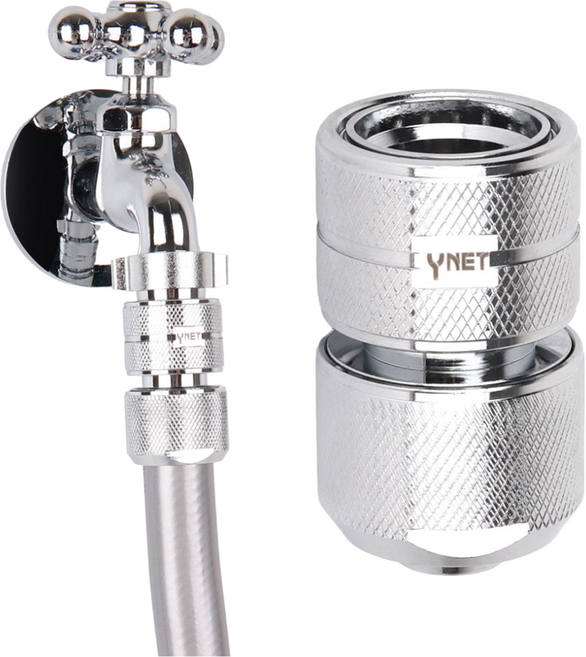 황동 호스커넥터 물호스 연결 퀵커넥터 수도연결 (옵션선택), 2개