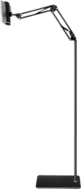 ARZ 懶人手機平板落地支架 140cm 黑色, 1個, 180cm／黑色, 180cm