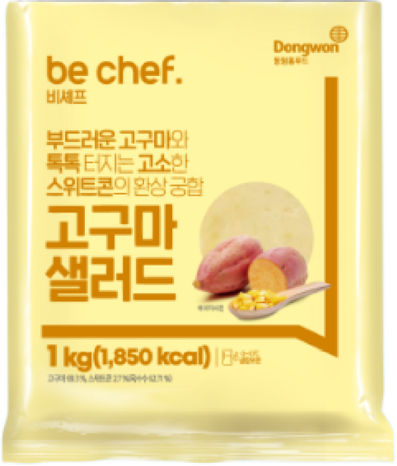 동원 홈푸드 비셰프 고구마 샐러드 1KGx10봉지 BOX 양념 대용량, 1kg, 10개