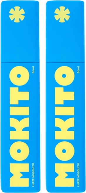 모키토 모기 기피제 스프레이 여행용 80ml 의약외품 영유아 모기퇴치 이카리딘 빈대 뿌리는 모기기피제 기내반입, 2개 - 쿠팡