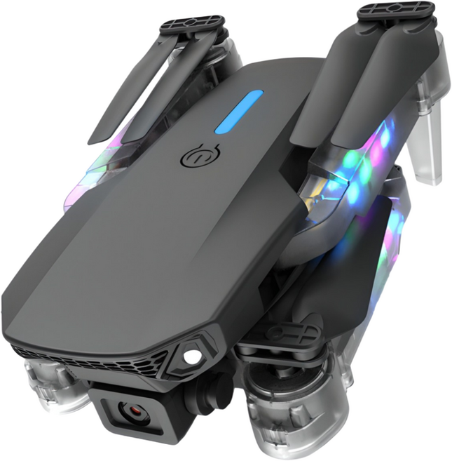 HHSSL 고성능 입문용 드론 / 4K 듀얼 카메라 / 비행시간 30분 / 눈부신 등불 / 시각 포지셔닝 / 한글 설명서 드론 세트 1개, 블랙 슈트