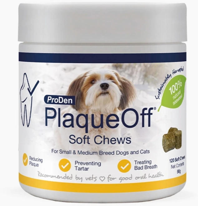 프로덴 플라그오프 소프트츄 강아지용 구강관리 치석제거, 1개, 112.5g, 구강/치석관리 - 쿠팡