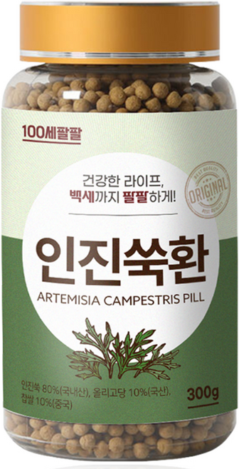 백세팔팔 인진쑥환, 1개, 300g