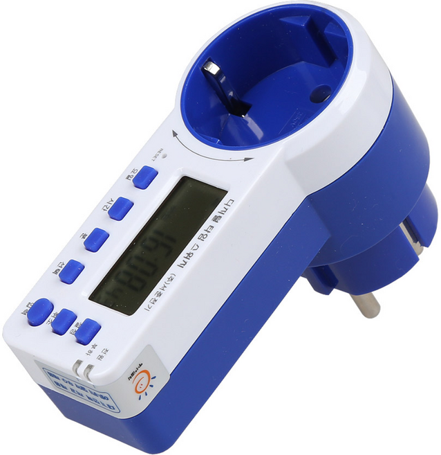 서준전기 무소음 디지털 타임스위치 콘센트 1구 SJD-CR16H, 1개