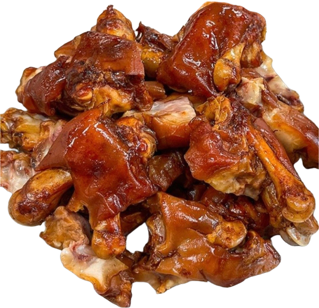 정만농수산 30년전통 씨간장 잡고 뜯어먹는 쫀득한 통미니족발, 12개, 300g