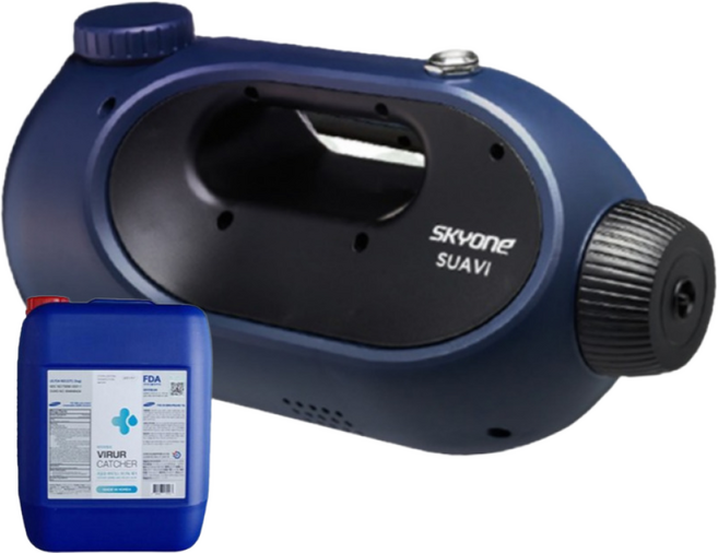 스카이원 수아비 방역소독기 초미립자 분무기 SUAVI, 수아비DC(무선)