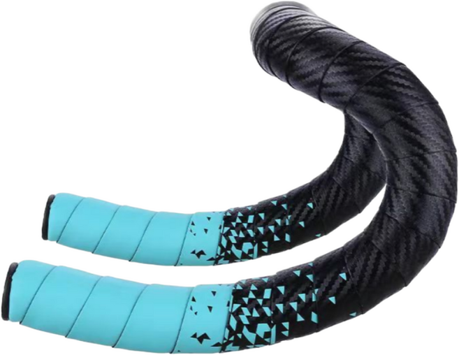 이프로 자전거 바테잎 EVA 핸들바 그립 테이프 투톤, 스카이, 1세트