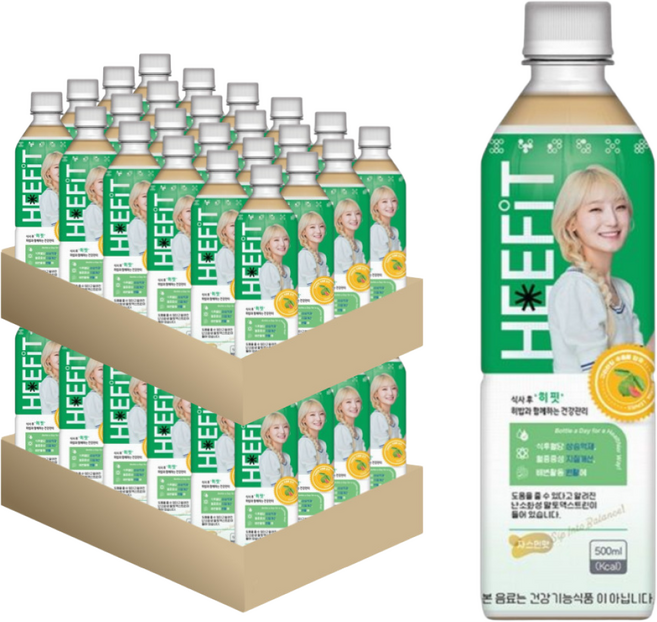 메디카코리아 히밥 히핏 혈당 차 식후 음료 구아바잎추출물 혈당에 좋은 차, 48개, 500ml