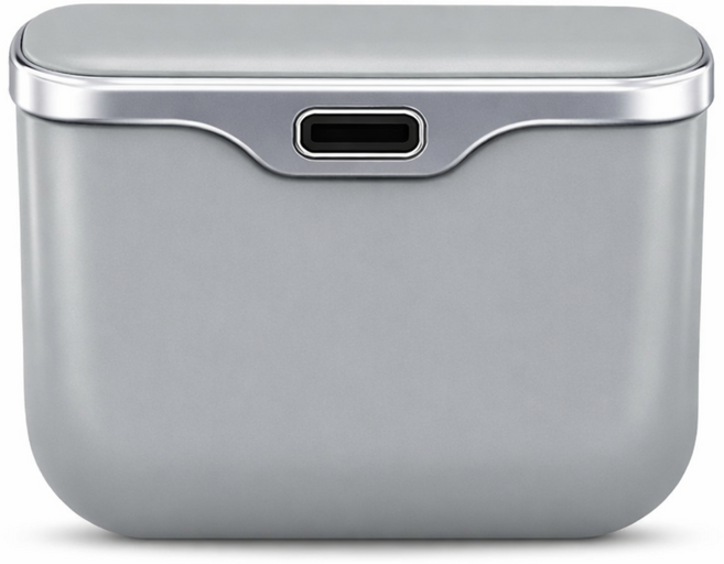 다옴브 걸이형 미니 차량용 쓰레기통 + 리필봉투 30p 세트, 라이트 그레이, 1개