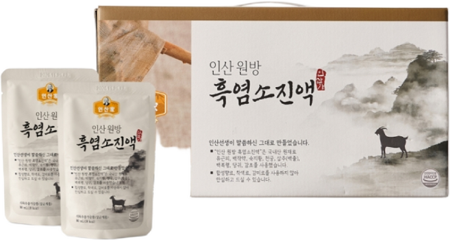인산가 인산 원방 흑염소진액, 30개, 80ml