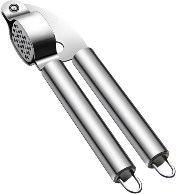 무무킷 프레스 스텐 마늘다지기, 1개, 스텐실버