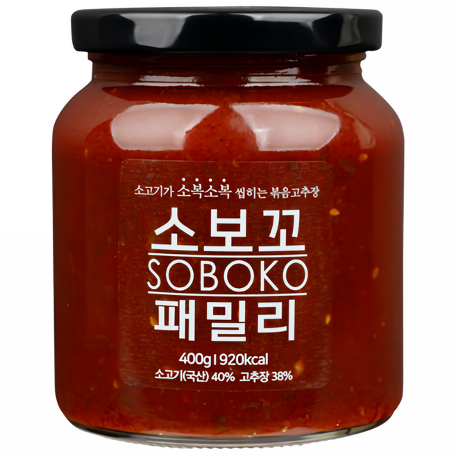 소보꼬 소고기 볶음고추장, 400g, 1개