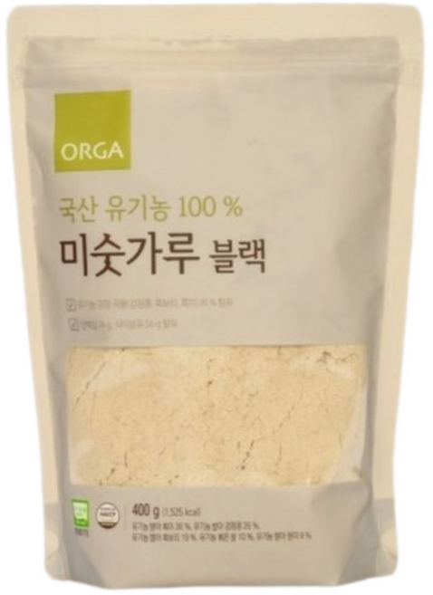 올가홀푸드 유기농 블랙 미숫가루, 400g, 1개