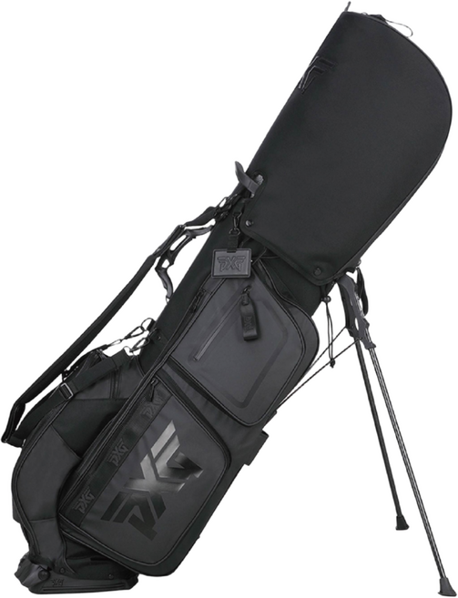 PXG 캐디백 남성 여성 퓨처 밀리터리 골프 스탠드백, 블랙