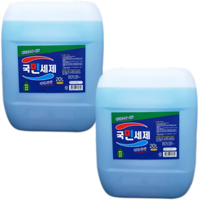 국민세제 액체세제, 20L, 2개