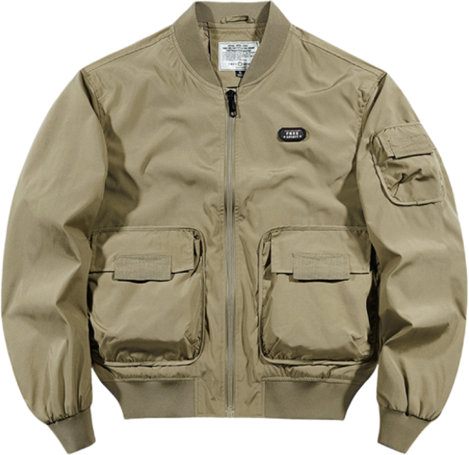 남성 MA-1 항공점퍼 멀티포켓 밀리터리 카고 자켓 봄 가을 아우터 WI245J