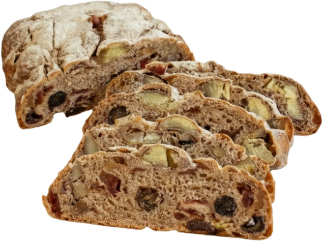 국내산 밤이 들어간 고소한 밤깜빠뉴 비건빵 저당깜빠뉴, 1개, 270g