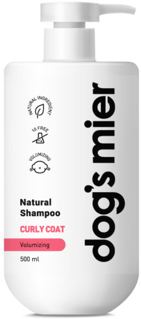 독스미어 내추럴 곱슬모견용 샴푸, 500ml, 1개