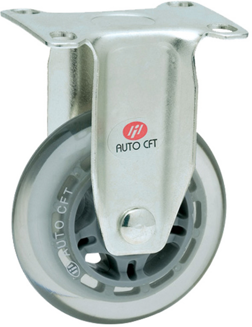 무소음 인라인 바퀴 ACSU 76mm 고정 RF 실리콘바퀴 저소음