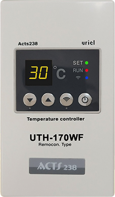 우리엘전자 UTH-170WF 와이파이 온도조절기 필름난방용 조절기 (wifi모듈 일체형), UTH-170WF+건식센서