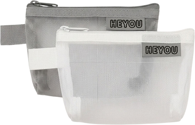 미니 메쉬 파우치 2종세트