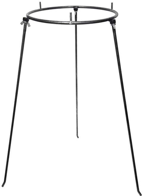 마대 거치대 (쓰레기 낙엽 분리수거함 곡물 비닐봉투 투입구형), 고정핀 추가