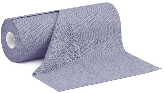 록신 다용도 극세사 행주 타올 빨아쓰는 키친타올 25 x 25cm ( 컬러다양 20매 ), 1개, 블루