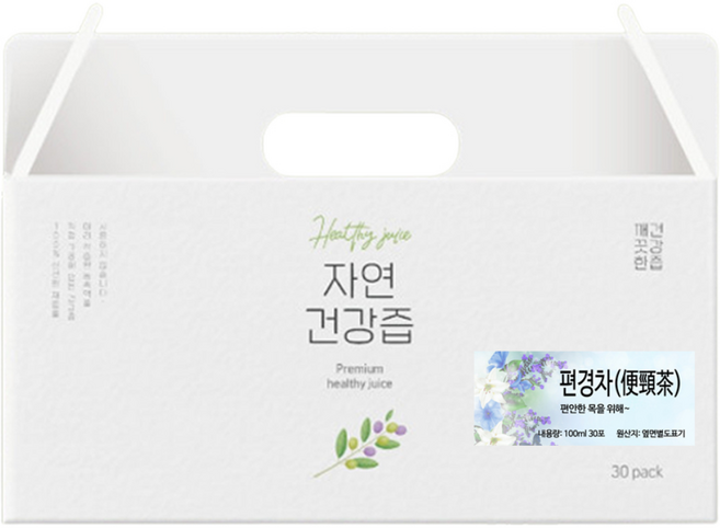 편경차 차 즙 건강즙 진액 엑기스 액기스 100ml 30개입 목을 편안하게 도라지 맥문동, 100ml 30봉, 1개