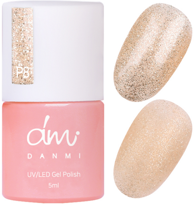 단미 컬러 젤네일, P8 벌꿀향기, 5ml, 1개