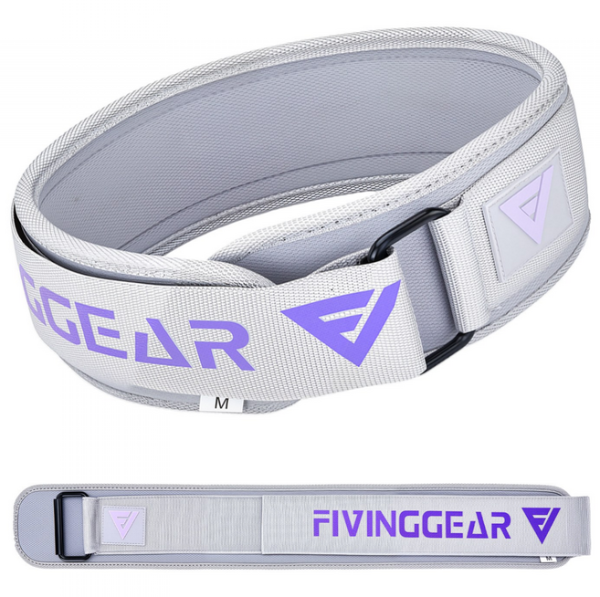 FIVING 허리보호대 복압벨트 웨이트 리프팅 핵심 서포트 밸트, 회색, 1개