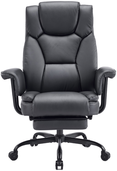 닷체어 벨라르 침대형 발받침 인체공학적 리클라이너 홈오피스 체어 컴퓨터 학생 사무용 의자 넓은 팔걸이 가성비 게이밍 체어, 블랙