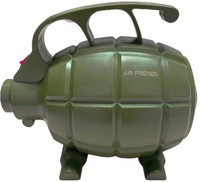 에어프렌즈 수류탄 전동펌프 600W + 보관가방, 그린, 1개