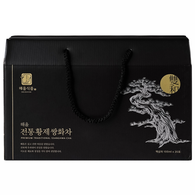 해올 황제 정읍 쌍화차, 2개, 20개입, 100mg